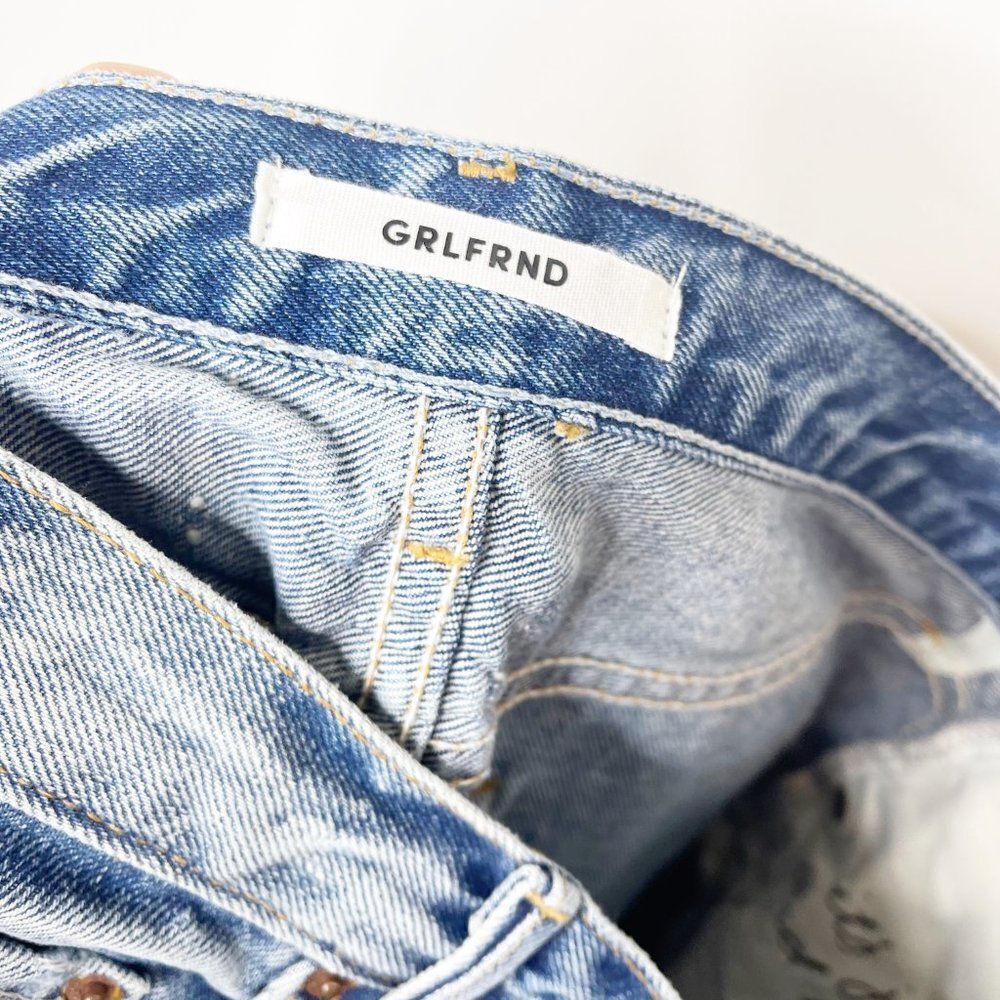 GRLFRND Helena High Rise Straight Crop Jeans - Picture 8 of 11